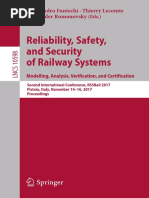 (Alessandro - Fantechi, - Thierry - Lecomte, - Alexander - R) - Reliability, Safety, and Security of Railway Systems 2017