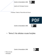 Aula 2- As Células e Suas Funções_2016_2