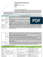 Ejemplo de Planificacion Curricular 2014