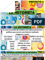 Proyecto 11 Español 3 La Historieta