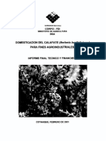 Domesticacion Del Calafate PDF