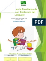 Metodología para la enseñanza de la lectoescritura en niños con trastornos del lenguaje
