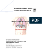 Guia de Exploracion de Torax Respiratorio Taller de Simulacion 