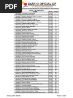 DODF Ranking INSS 2016 Resultado Final Da Objetiva SC | PDF