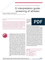 Current ECG Interpretation Guidelines in Screening of Athletes