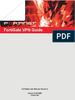 Volume 2 v2.50MR2 FortiGate VPN Guide 14 August 2003