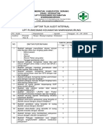 Daftar Tilik Audit Internal Unit Apotek PKM WK