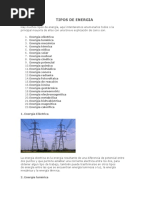 Tipos de Energia