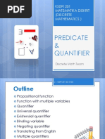 Predicate Quantifier