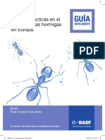 Buenas Practicas en El Control de Las Hormigas en Europa