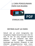 Mengenal Cara Penggunaan Alat Emisi Gas Buang