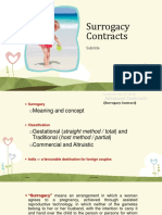 Surrogacy Contracts
