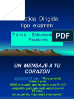 Práctica Dirigida de Estructuras y Pasadores