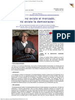 2004 - Gustavo Bueno - Si No Existe El Mercado, No Existe La Democracia La Nueva España