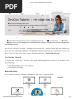 DevOps Tutorial - Introduction To DevOps - Edureka