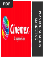 Plan Social Media Marketing Cinemex