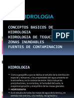 Conceptos Basicos de Hidrologia