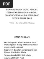 Pertandingan Video Pendek Kesihatan