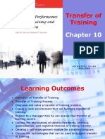 Chapter 10 Transfer of Training 10.11.15