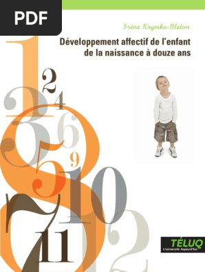 Developpement Affectif De L Enfant De La Naissance A 12 Ans Pdf Psychanalyse Allaitement