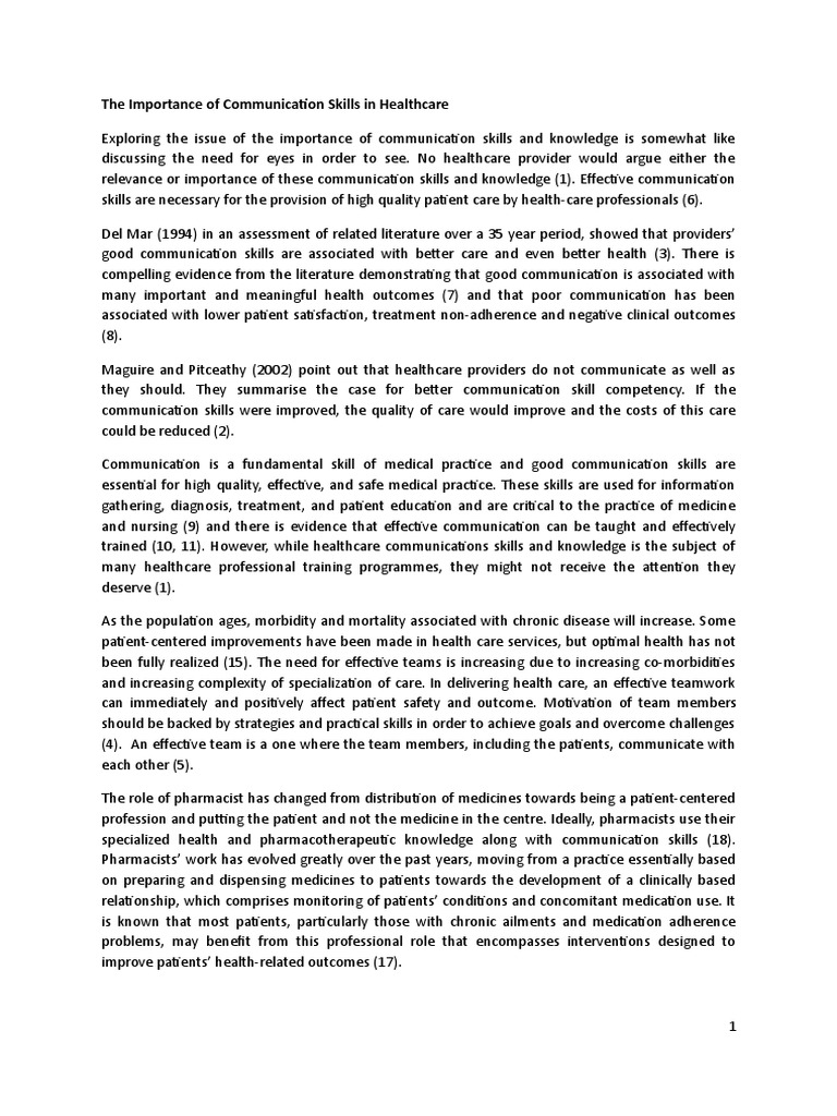 Pharmacists and Communication | PDF | Pharmacy | Medical Error