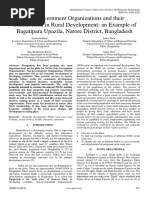 Non Government Organizations and their Contribution in Rural Development