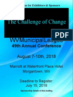 The Challenge of Change: WV Municipal League