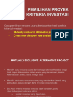 Pemilihan Proyek