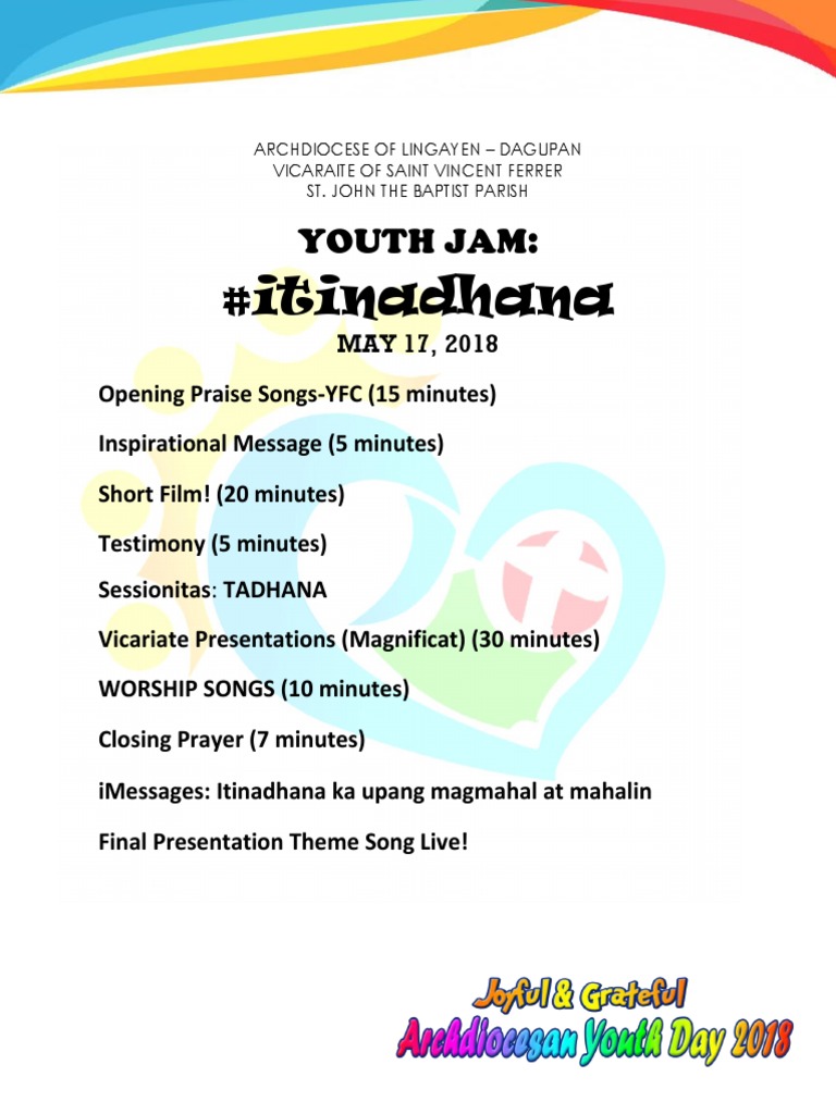 Youth Jam Event for Parish Teens | PDF