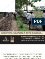 Workshop on the Protection of Land Rights and Patrimony