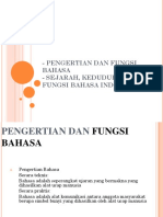 1. Perkembangan Bahasa Indonesia Dan Ragam Bahasa Indonesia
