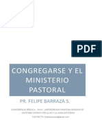 Congregarse y Ministerio Pastoral