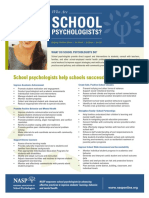 Role of School Psych