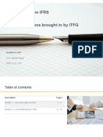 Carve-Outs From IFRS & Key Clarifications Brought in by ITFG