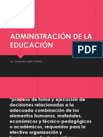 Admón Educ Nociones Básicas Intro