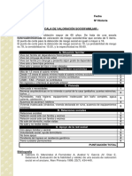 Riesgo Social Escala de Valoracion Sociofamiliar PDF