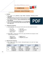 Penggal 2 - Bentuk Kata - Kata Tunggal PDF