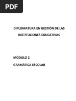 Modulo 2 Gramatica Escolar