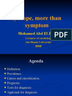 Syncope, More Than Symptom: Mohamed Abd El Zaher