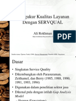 Materi MPP Mengukur Kualitas by SERVQUAL