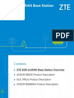 02 ZTE SDR UniRAN Base Station Introduction - 63P