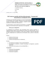 Trastorno del desarrollo de la coordinación en niños