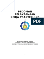 Pedoman KP Teknik Fisika Its PDF