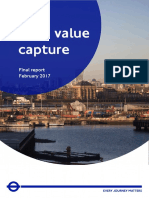 Land value capture from transport projects