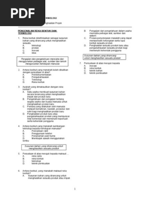 1 03 Reka Bentuk Dan Penghasilan Projek Pdf