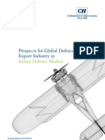 Prospects For Global Defence Export Industry in Indian Defence Market