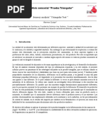 Prueba Dúo Trío | PDF | Hipótesis | Distribución normal