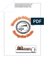 Manual Orientação e Formatação Direito 2014 PDF