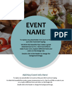 Create eye-catching event flyer with Canva's templates