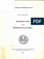 Beltrán, J.a.-1999 - Introducción A La Morfología Latina